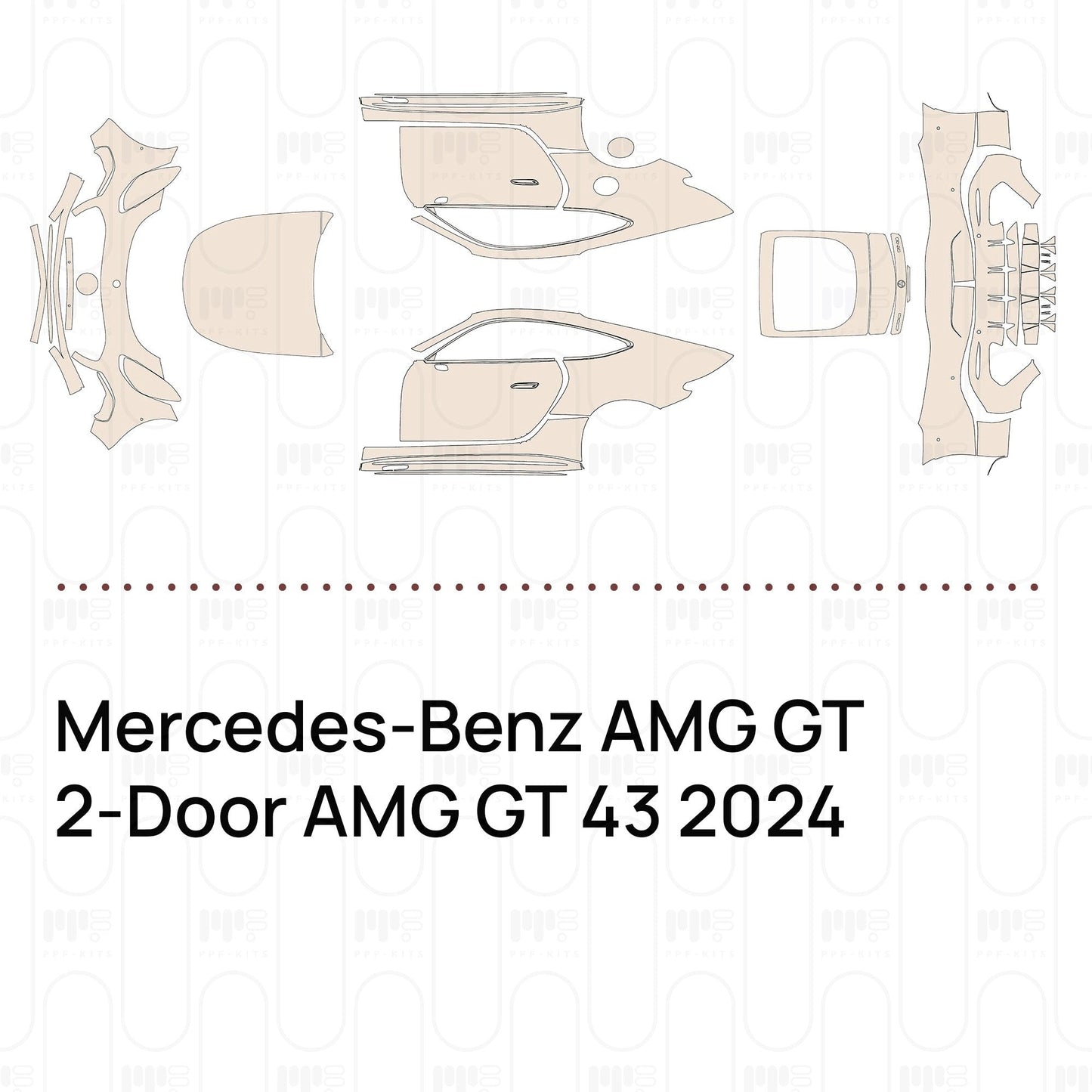 Pre-CutPPFMercedes-BenzAMGGT2-DoorAMGGT432024