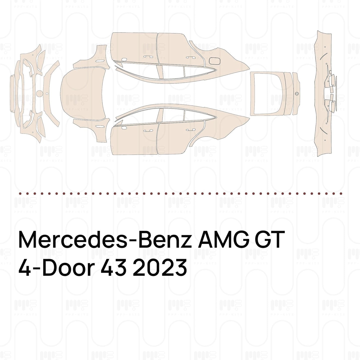 Pre-CutPPFMercedes-BenzAMGGT4-Door432023
