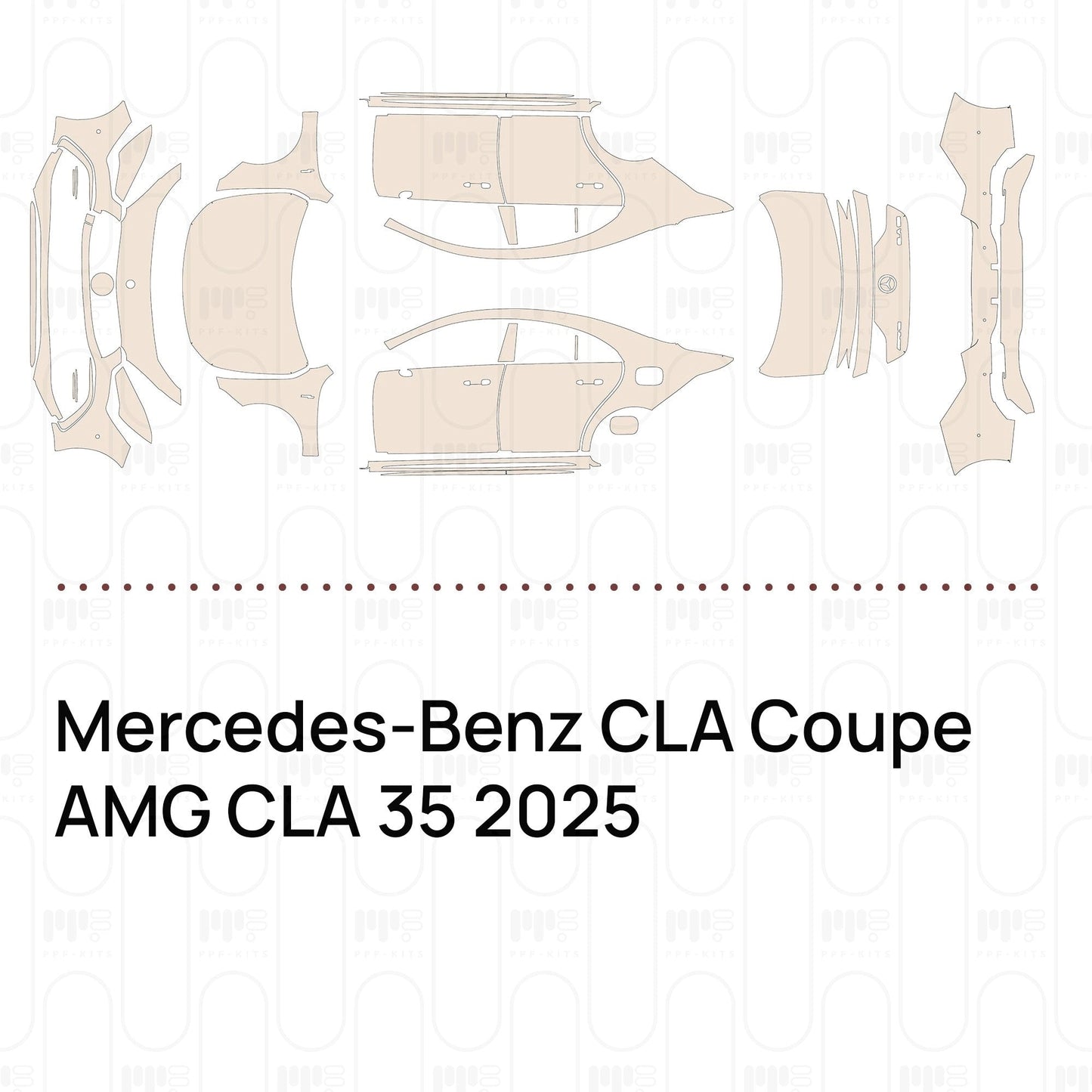 Pre-CutPPFMercedes-BenzCLACoupeAMGCLA352025