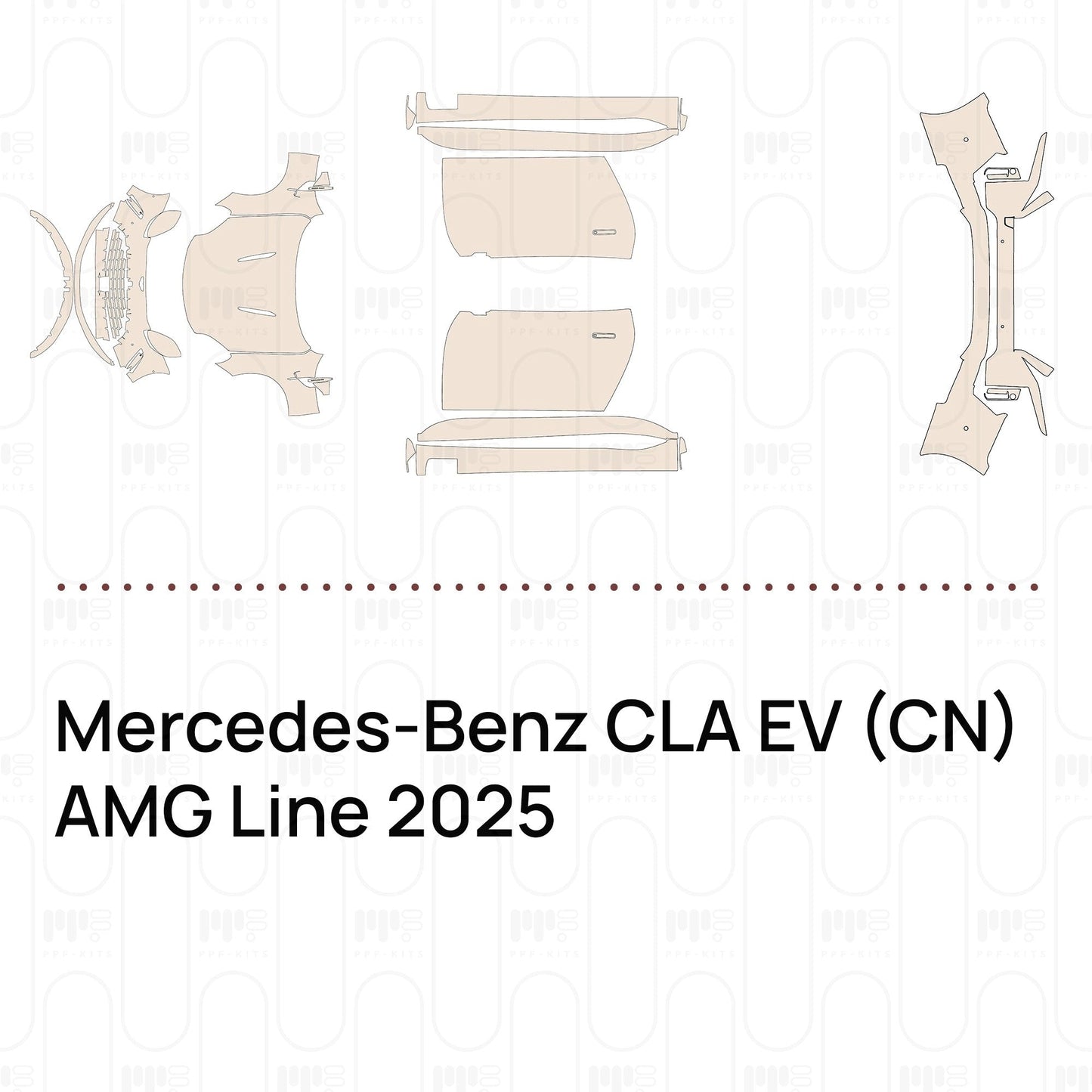 Pre-CutPPFMercedes-BenzCLAEV(CN)AMGLine2025