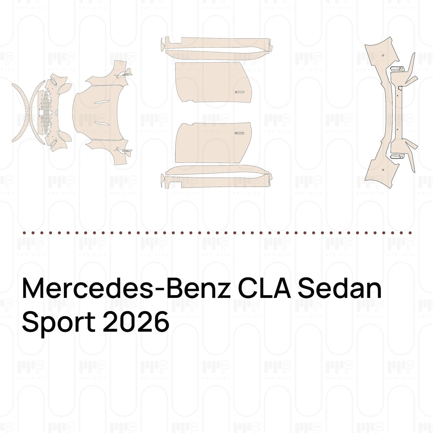 Pre-CutPPFMercedes-BenzCLASedanSport2026