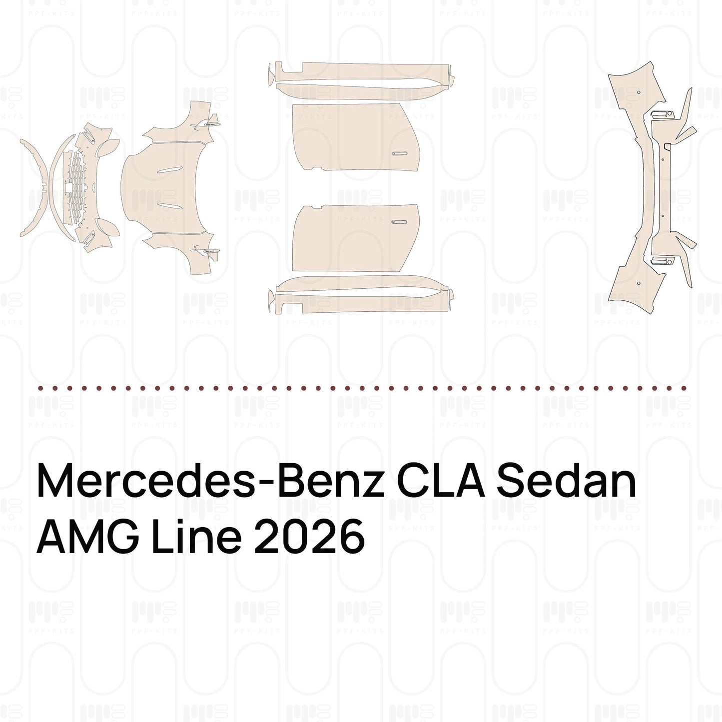 Pre-CutPPFMercedes-BenzCLASedanAMGLine2026