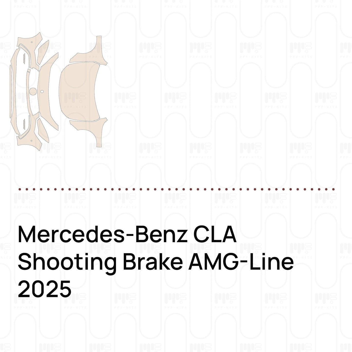 Pre-CutPPFMercedes-BenzCLAShootingBrakeAMG-Line2025