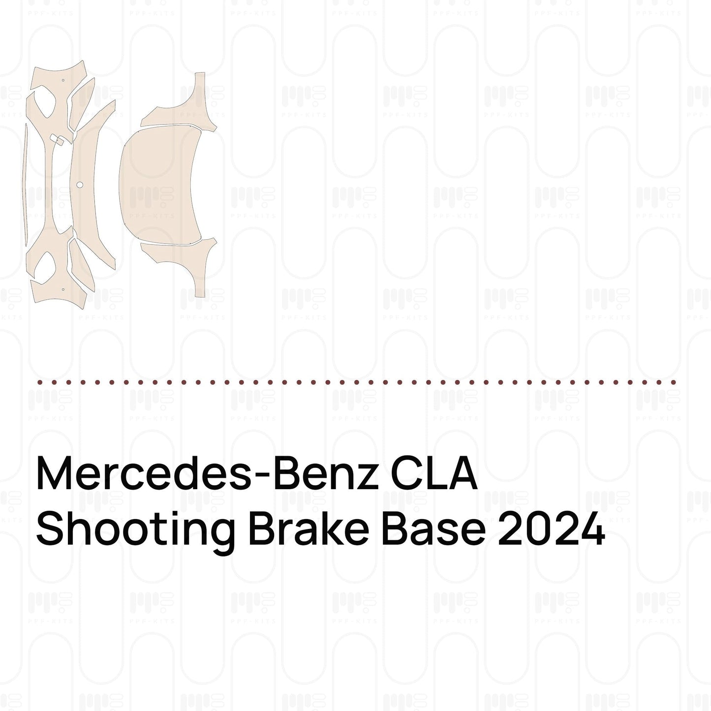 Pre-CutPPFMercedes-BenzCLAShootingBrakeBase2024