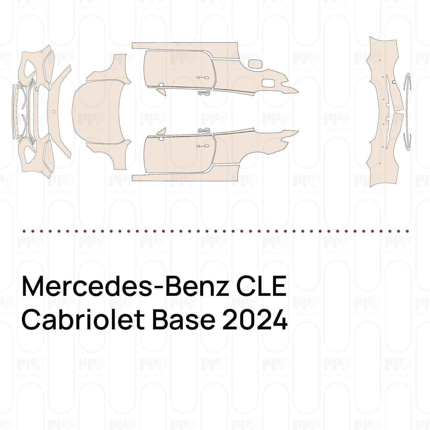 Pre-CutPPFMercedes-BenzCLECabrioletBase2024