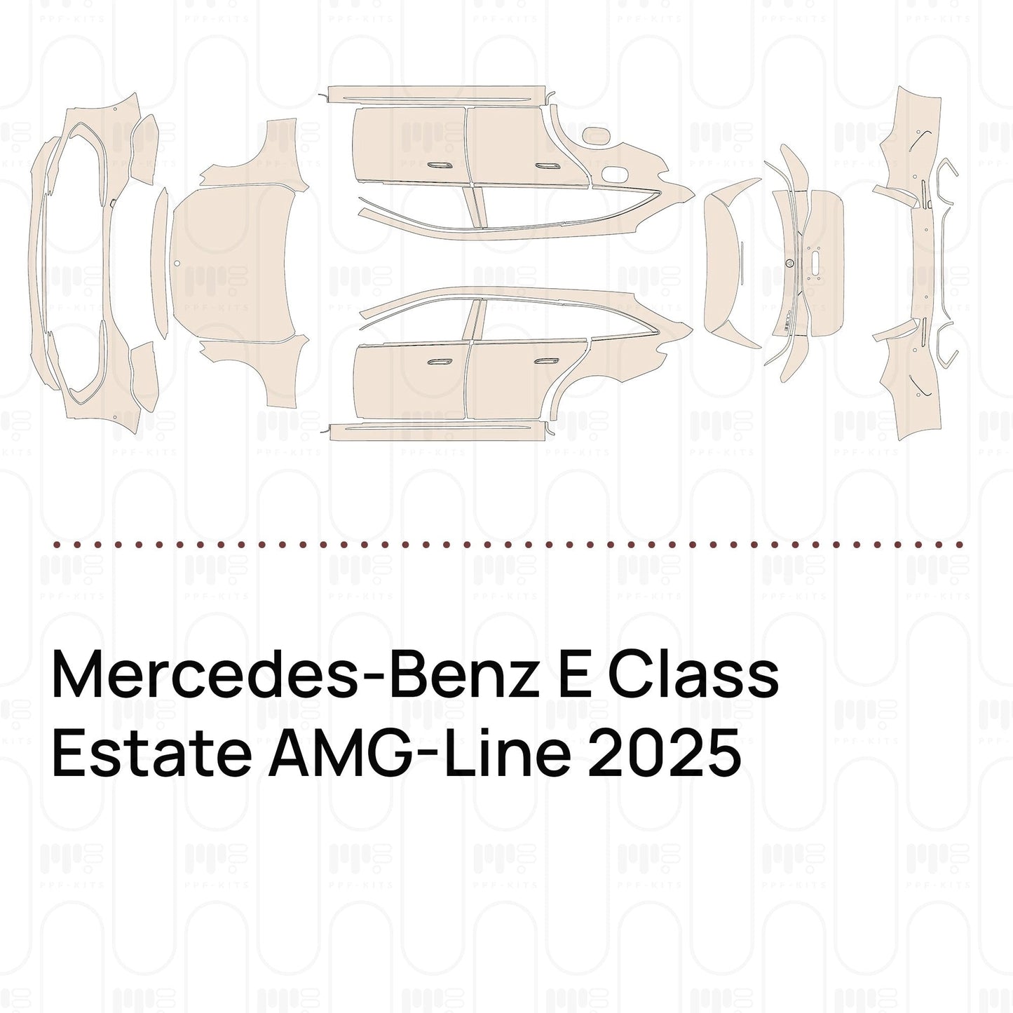 Pre-CutPPFMercedes-BenzEClassEstateAMG-Line2025