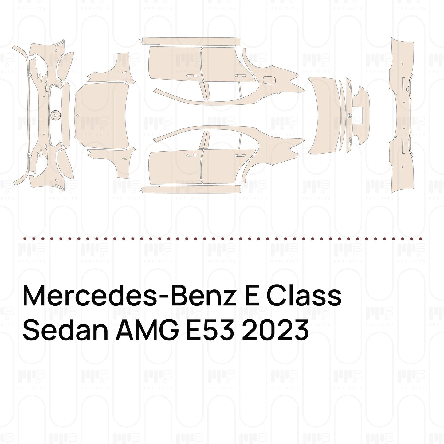 Pre-CutPPFMercedes-BenzEClassSedanAMGE532023