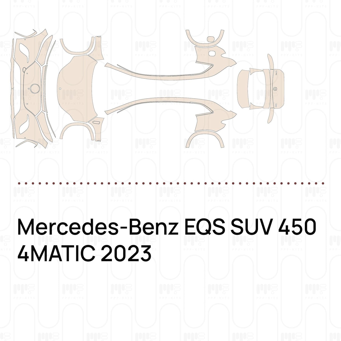 Pre-CutPPFMercedes-BenzEQSSUV4504MATIC2023