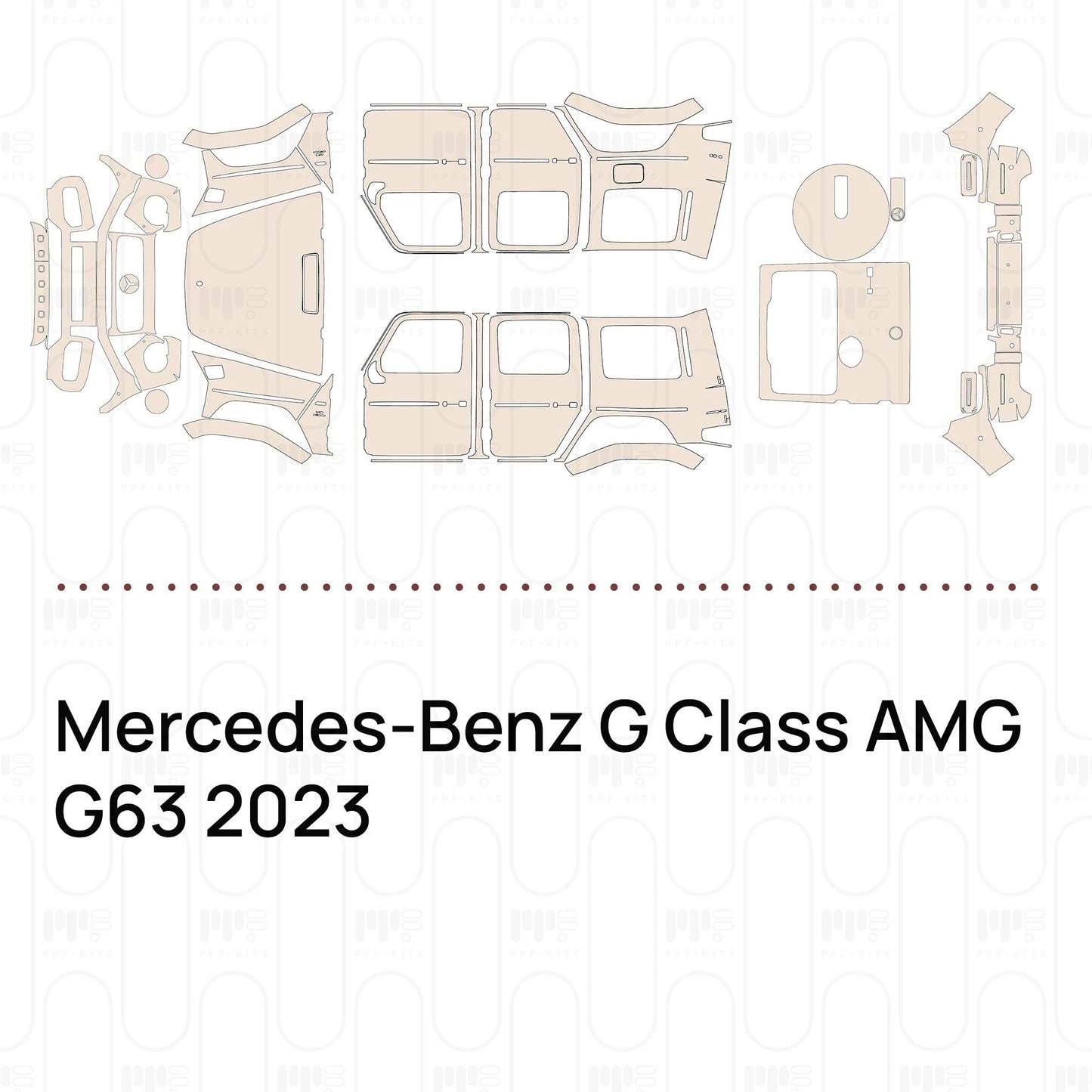 Pre-CutPPFMercedes-BenzGClassAMGG632023