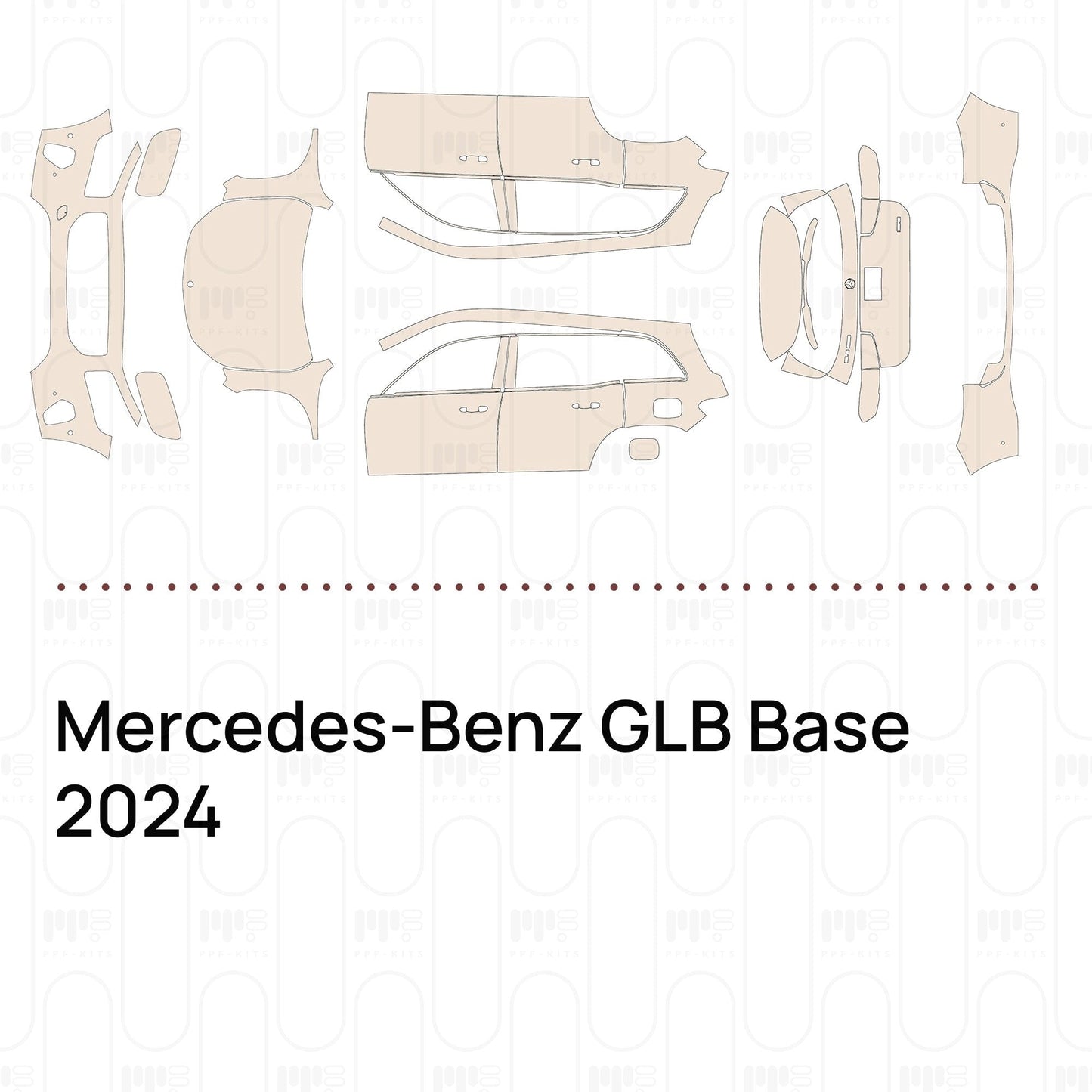 Pre-CutPPFMercedes-BenzGLBBase2024