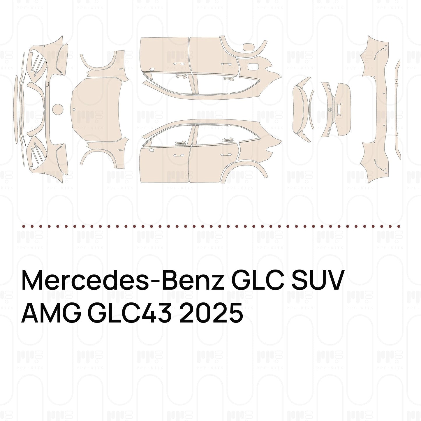 Pre-CutPPFMercedes-BenzGLCSUVAMGGLC432025
