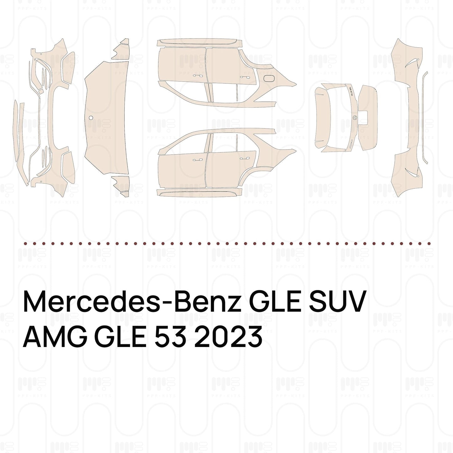 Pre-CutPPFMercedes-BenzGLESUVAMGGLE532023