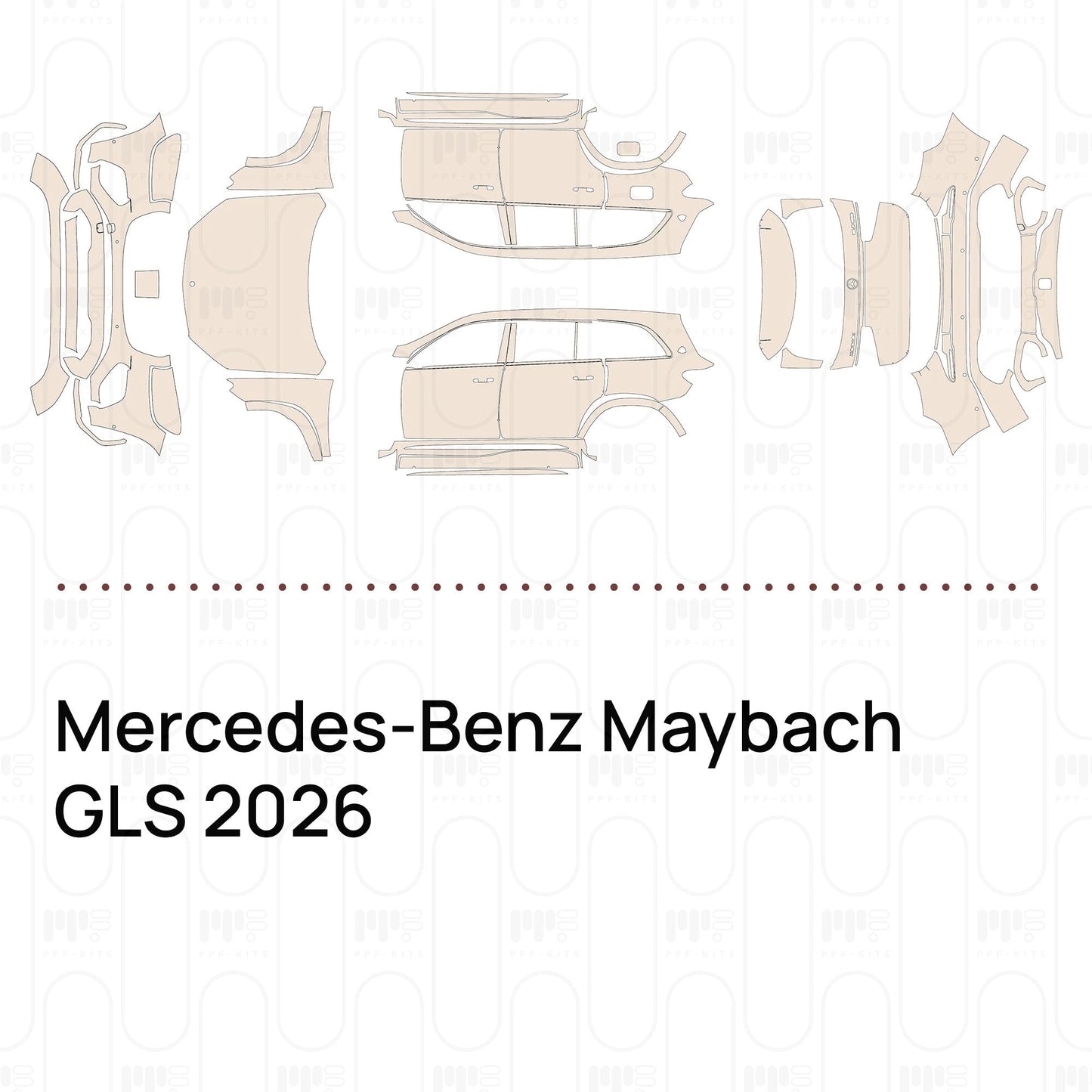 Pre-CutPPFMercedes-BenzMaybachGLS2026