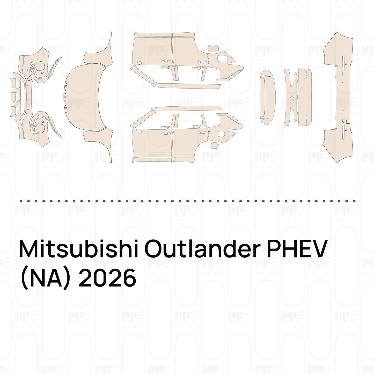 Pre-CutPPFMitsubishiOutlanderPHEV(NA)2026