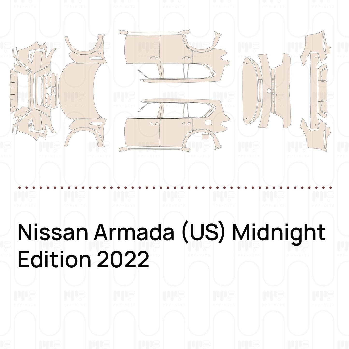 Pre-CutPPFNissanArmada(US)MidnightEdition2022