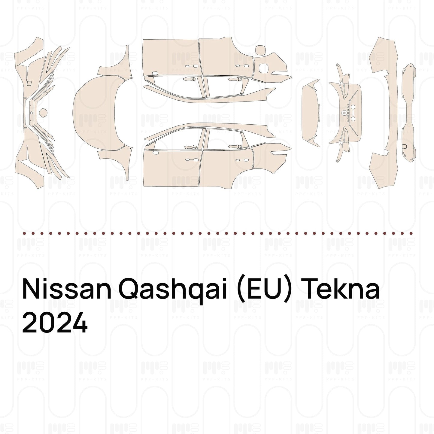 Pre-CutPPFNissanQashqai(EU)Tekna2024