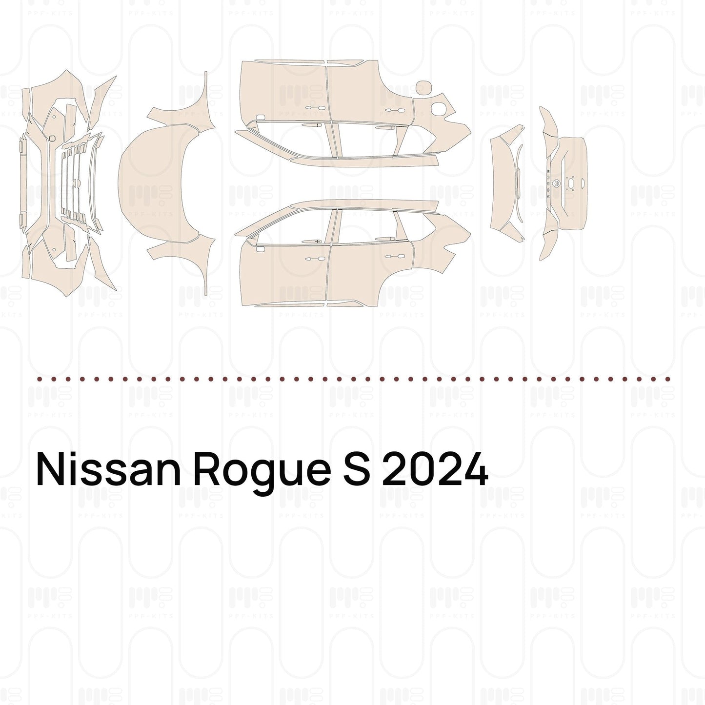 Pre-CutPPFNissanRogueS2024