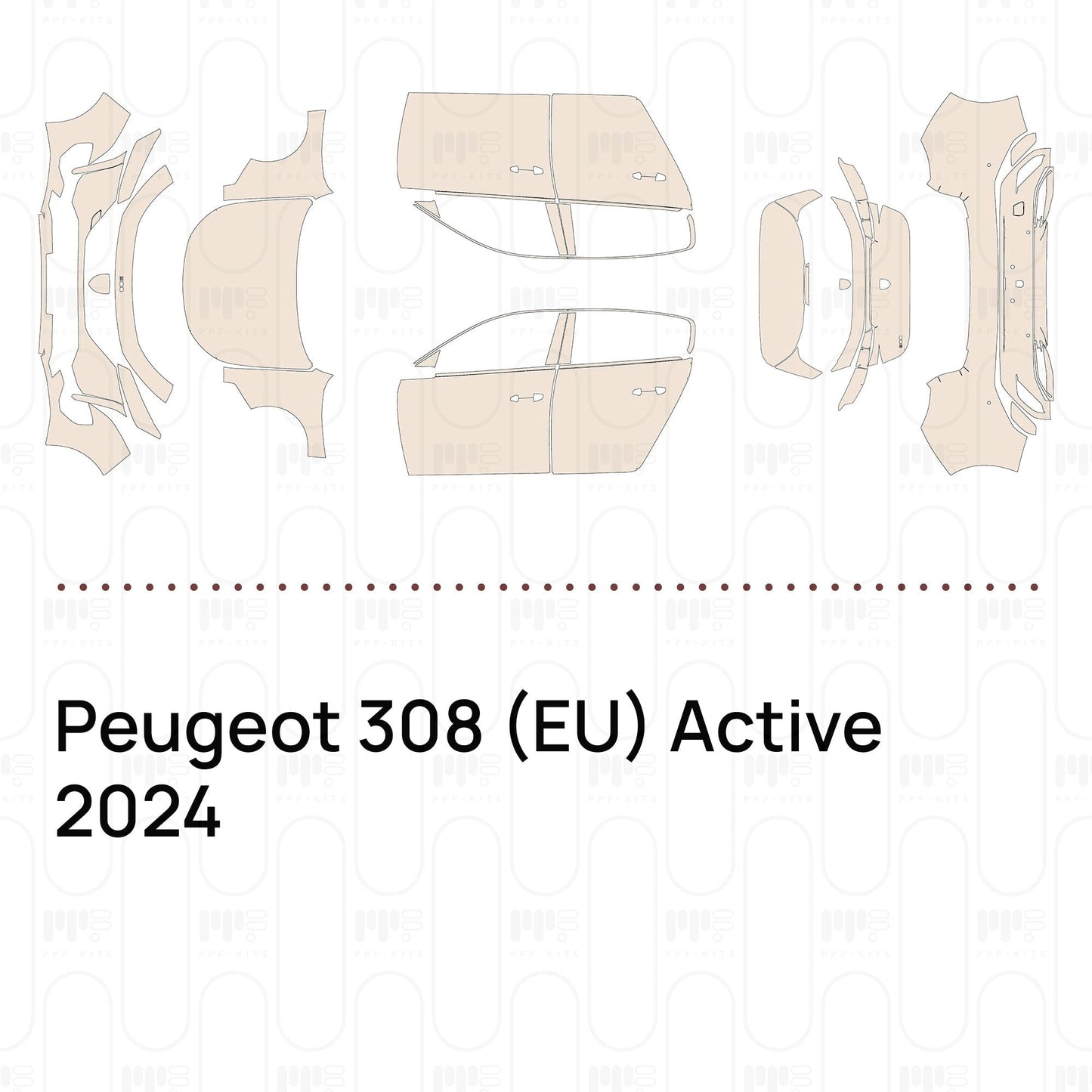 Pre-CutPPFPeugeot308(EU)Active2024