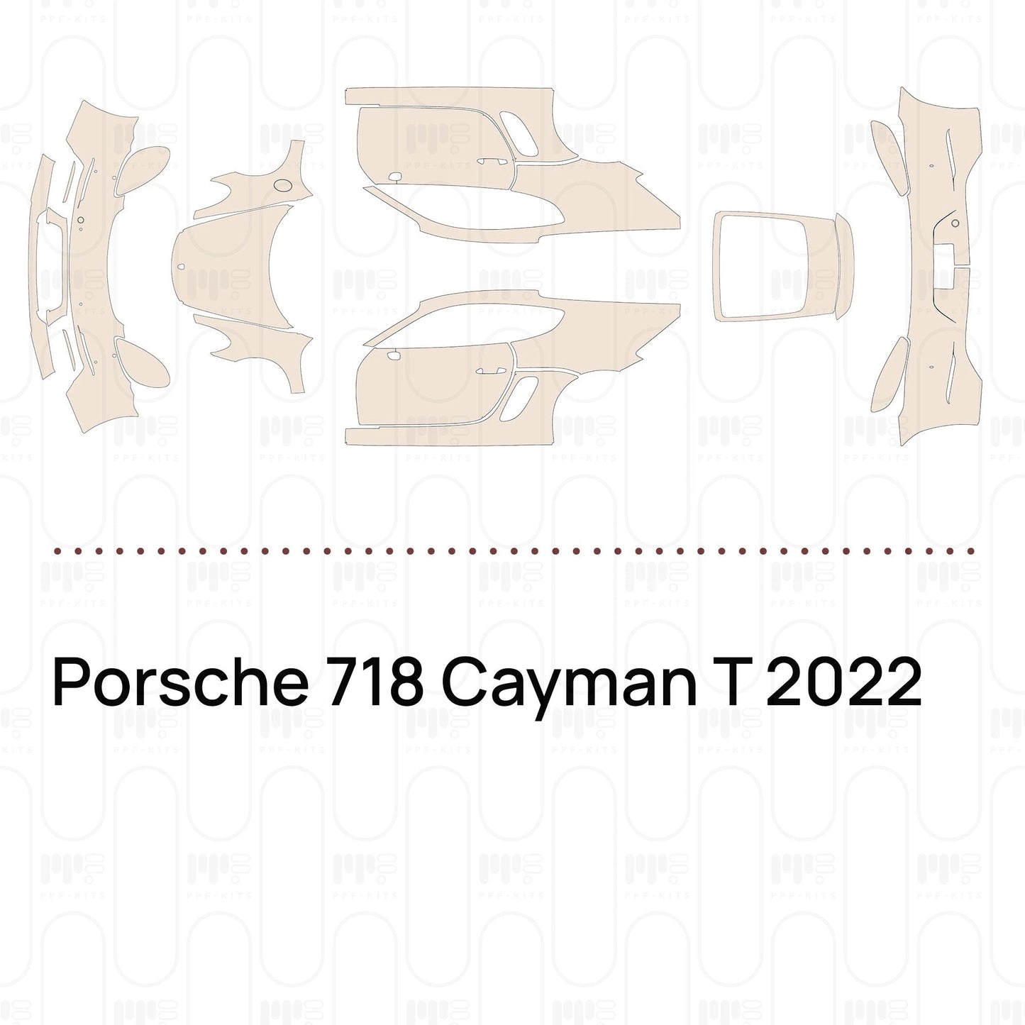 Pre-CutPPFPorsche718CaymanT2022