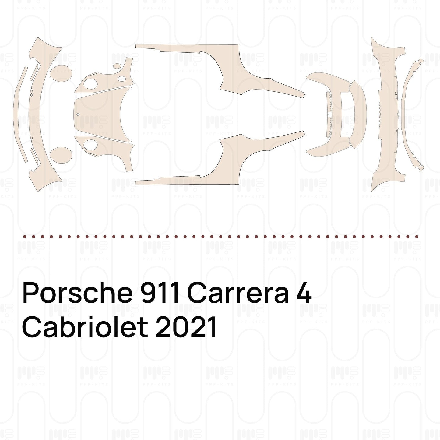 Pre-CutPPFPorsche911Carrera4Cabriolet2021