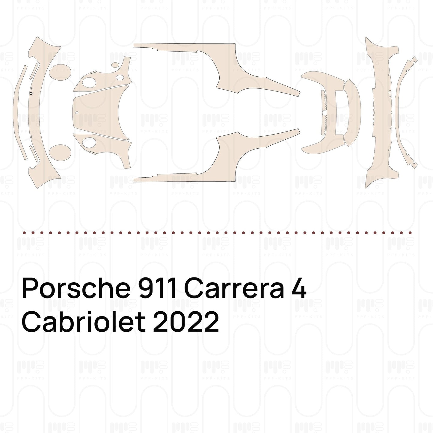 Pre-CutPPFPorsche911Carrera4Cabriolet2022