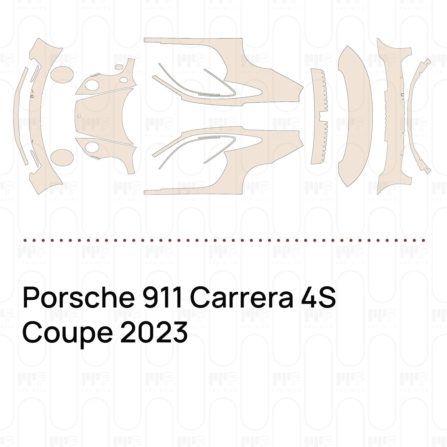 Pre-CutPPFPorsche911Carrera4SCoupe2023