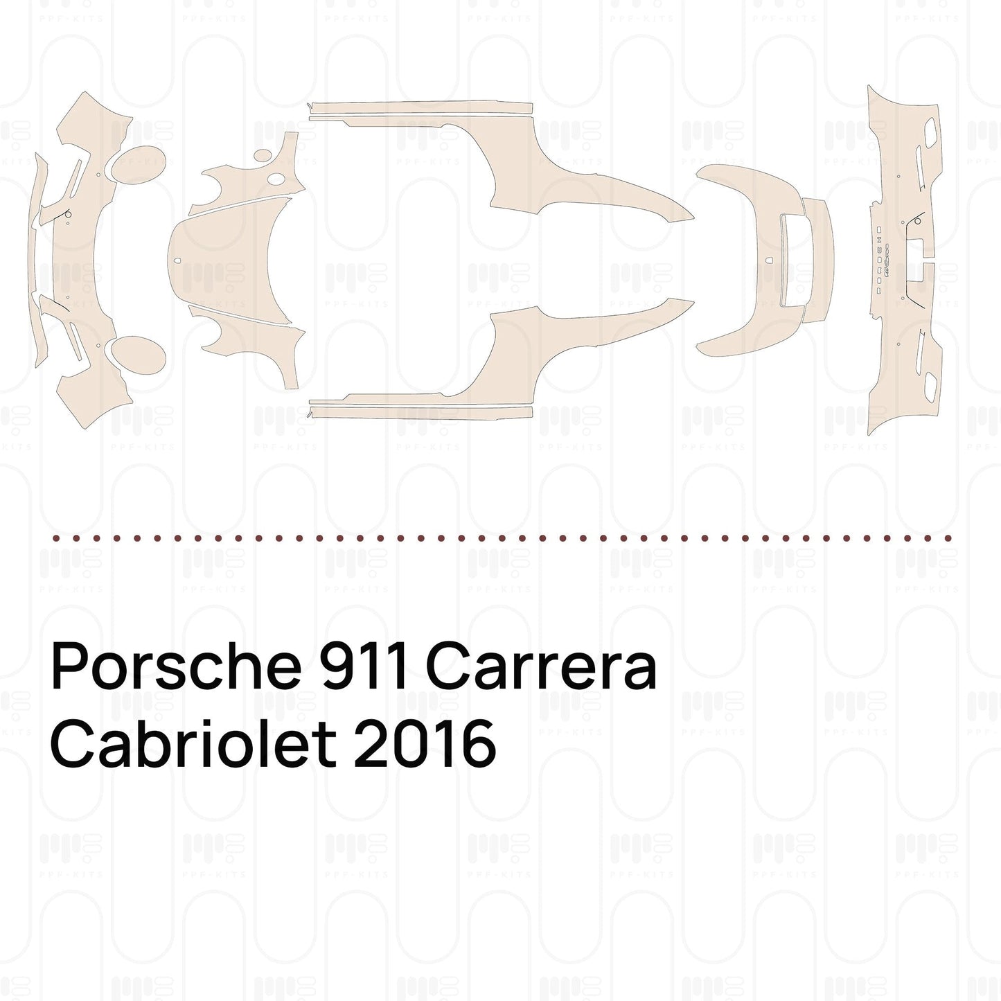 Pre-CutPPFPorsche911CarreraCabriolet2016