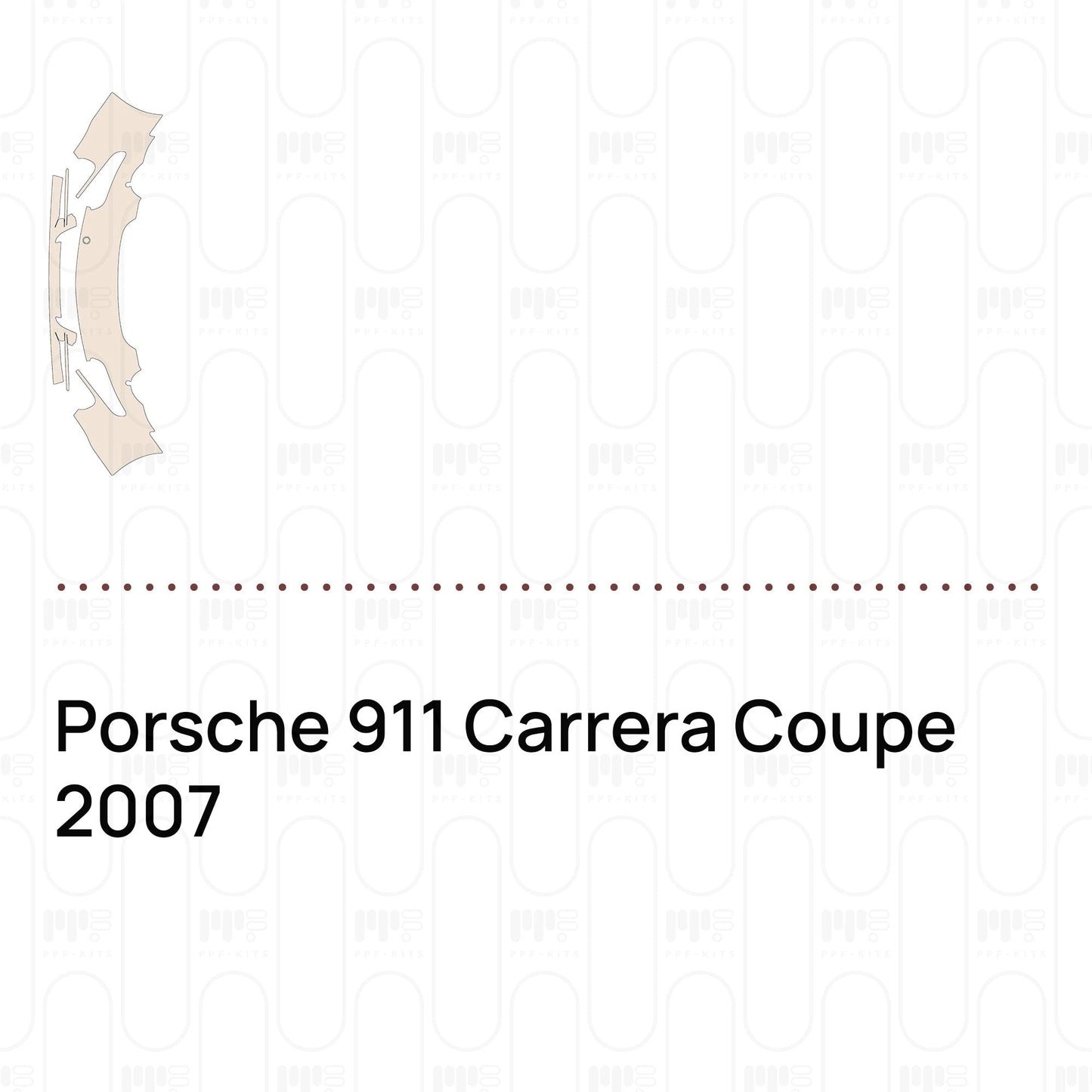 Pre-CutPPFPorsche911CarreraCoupe2007