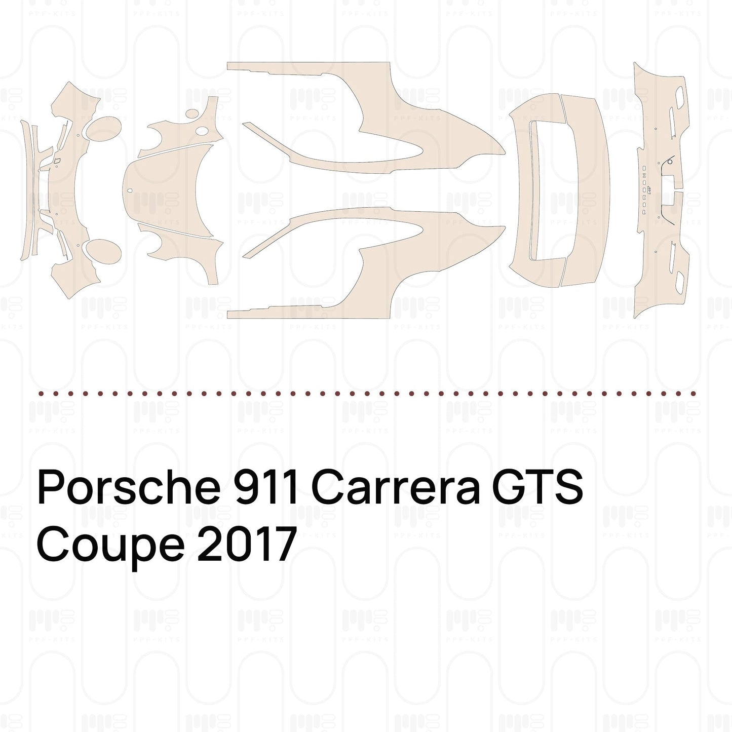 Pre-CutPPFPorsche911CarreraGTSCoupe2017