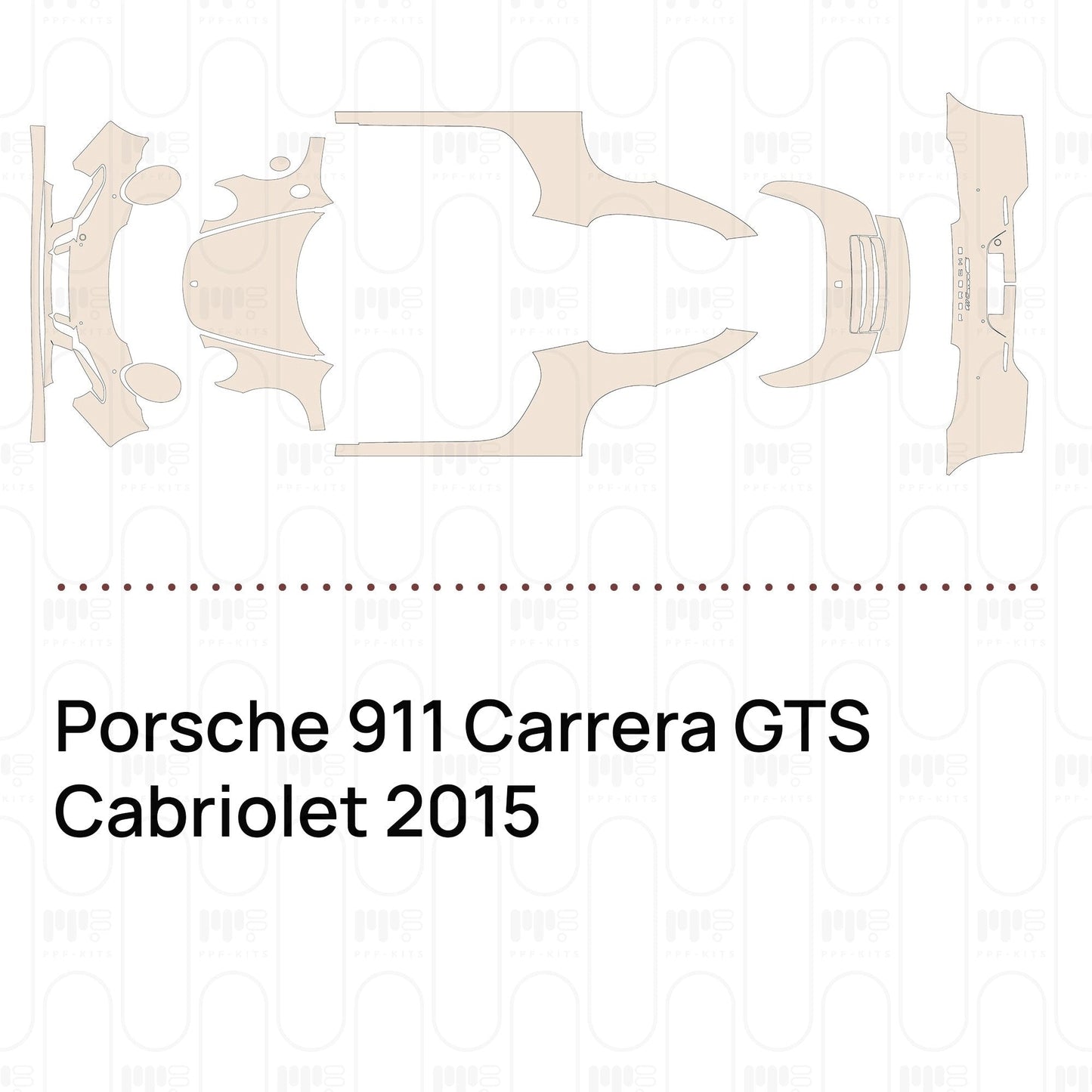 Pre-CutPPFPorsche911CarreraGTSCabriolet2015