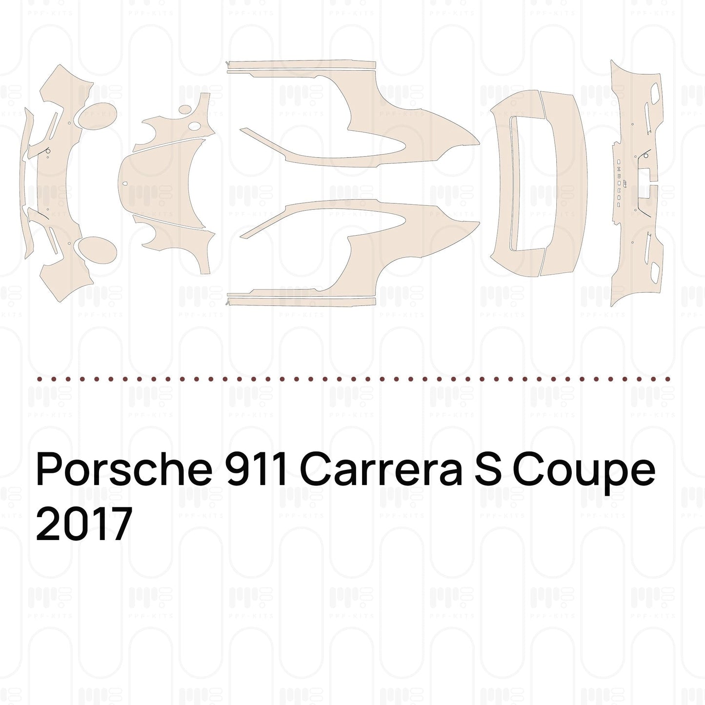 Pre-CutPPFPorsche911CarreraSCoupe2017