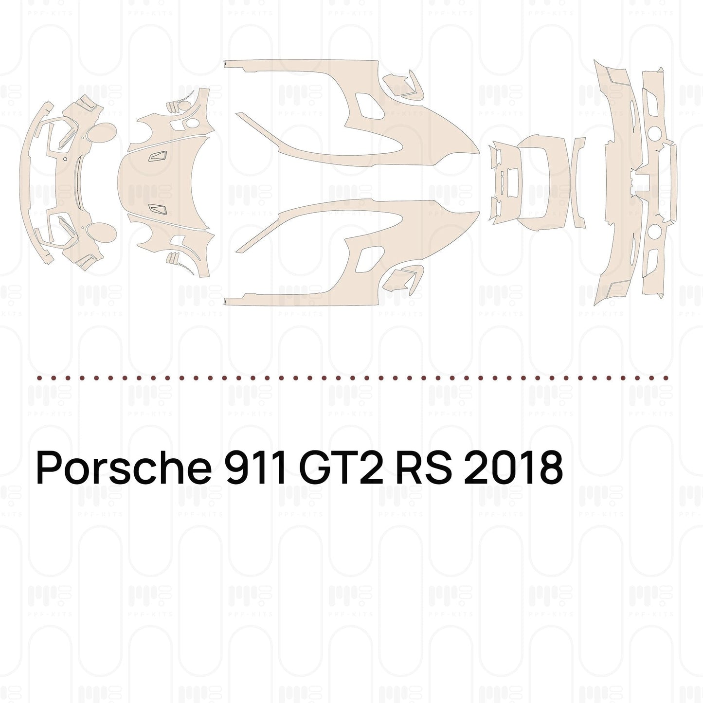 Pre-CutPPFPorsche911GT2RS2018