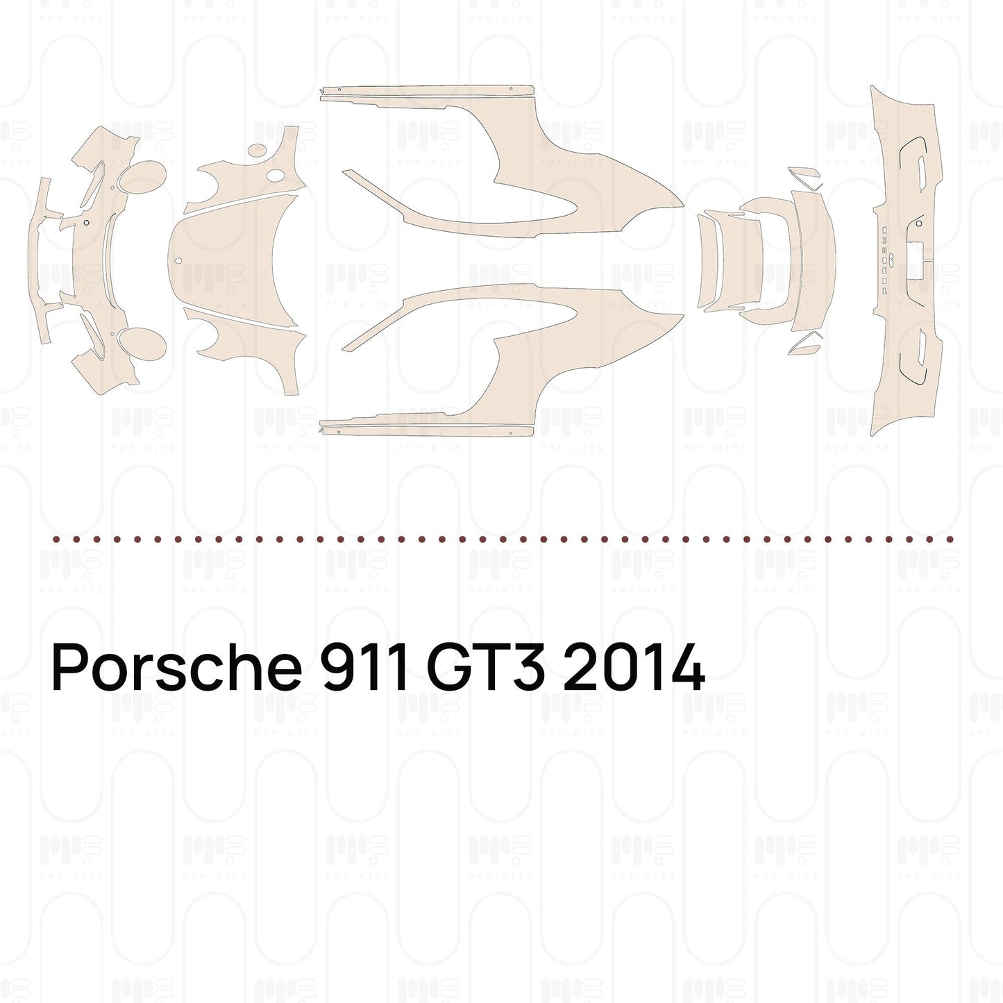 Pre-CutPPFPorsche911GT32014