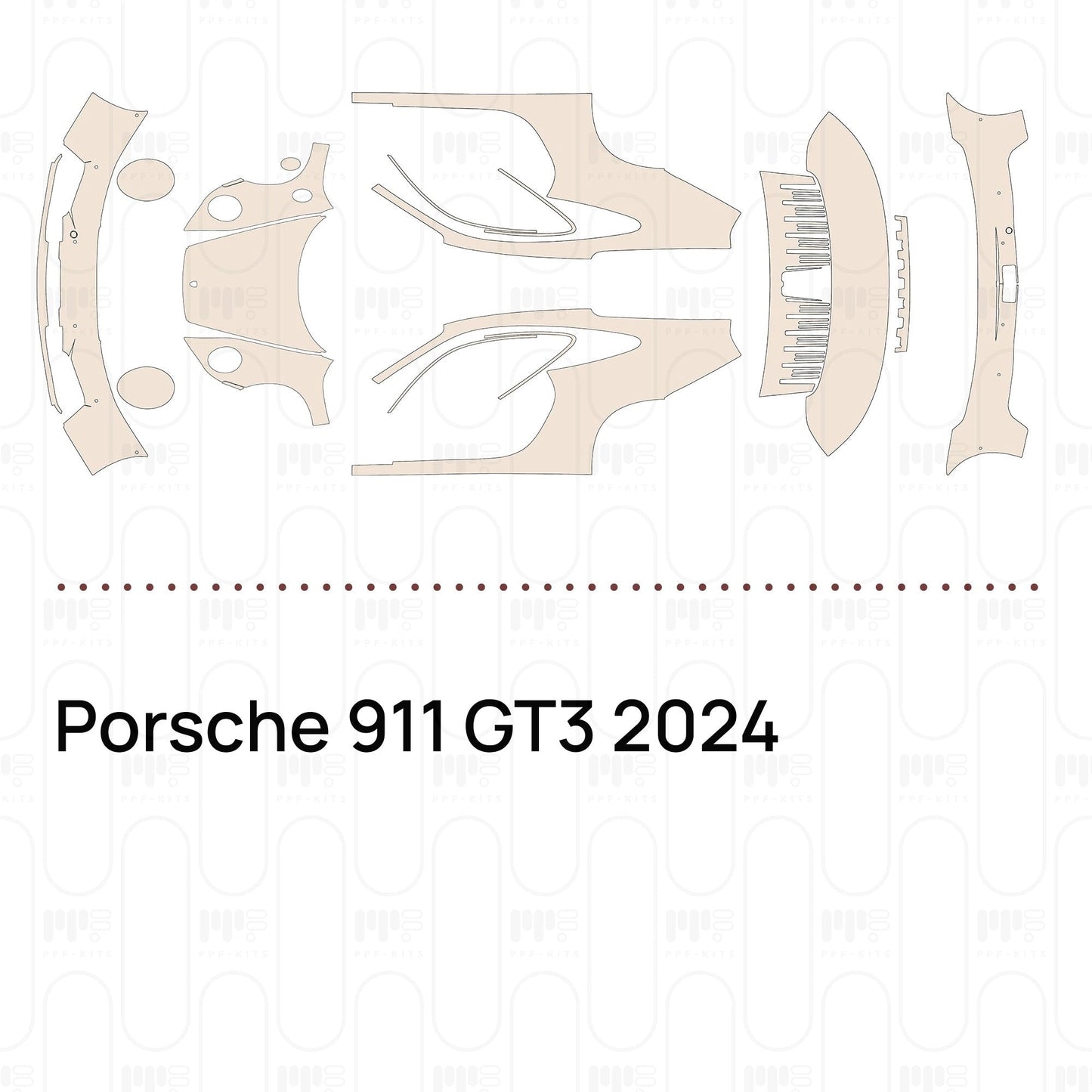 Pre-CutPPFPorsche911GT32024