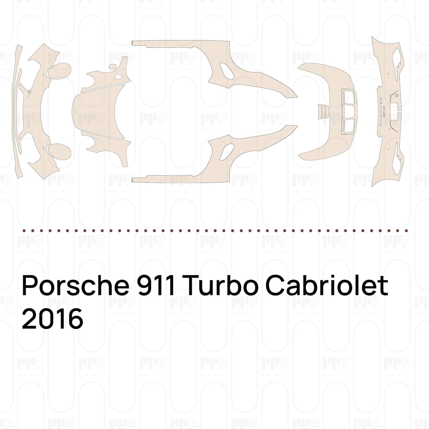 Pre-CutPPFPorsche911TurboCabriolet2016