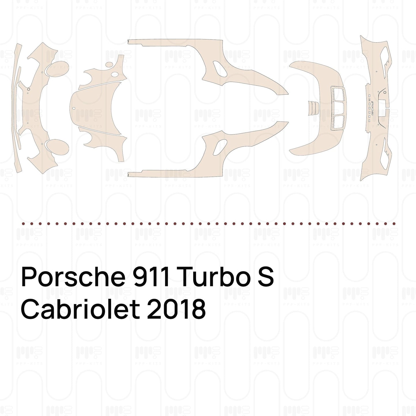 Pre-CutPPFPorsche911TurboSCabriolet2018