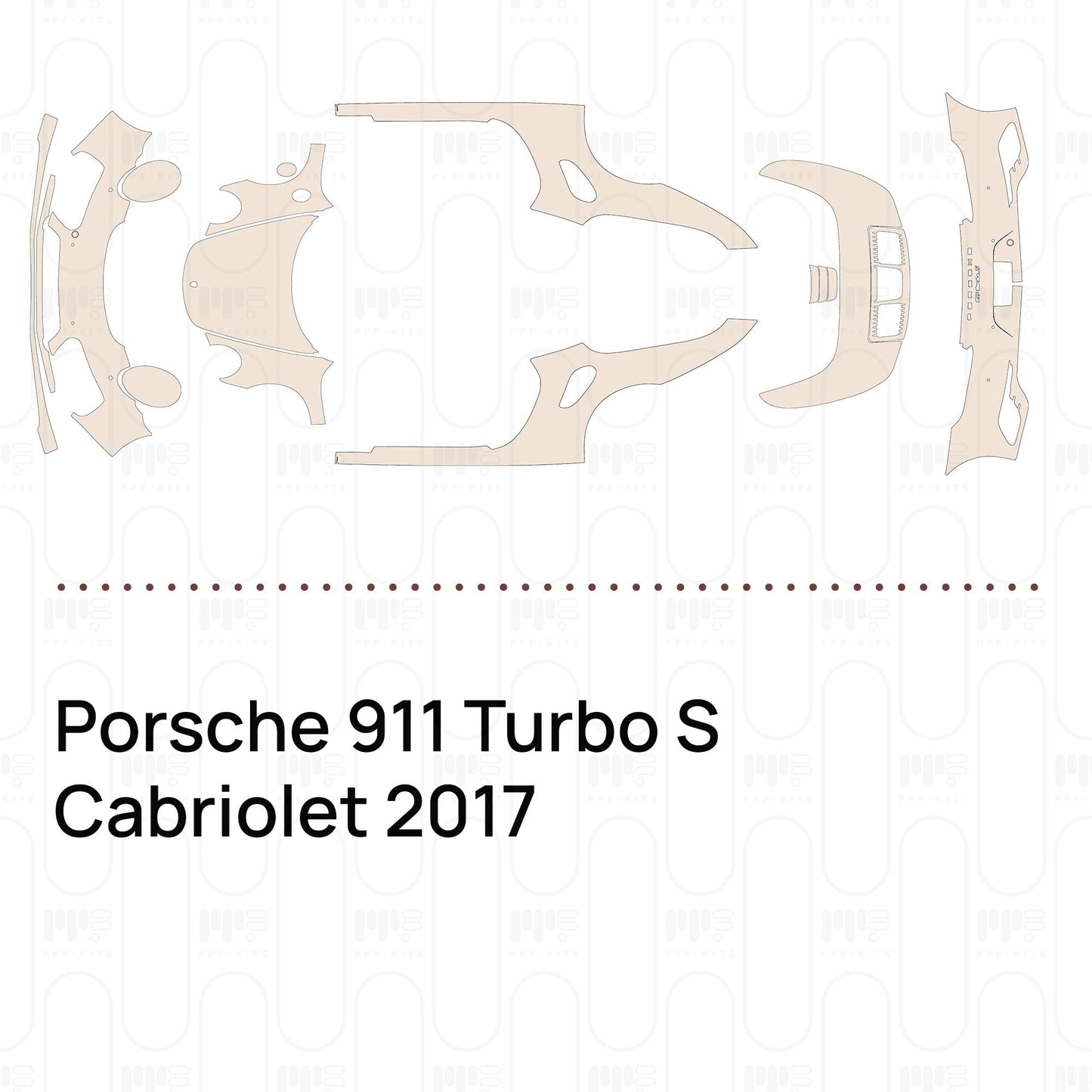 Pre-CutPPFPorsche911TurboSCabriolet2017