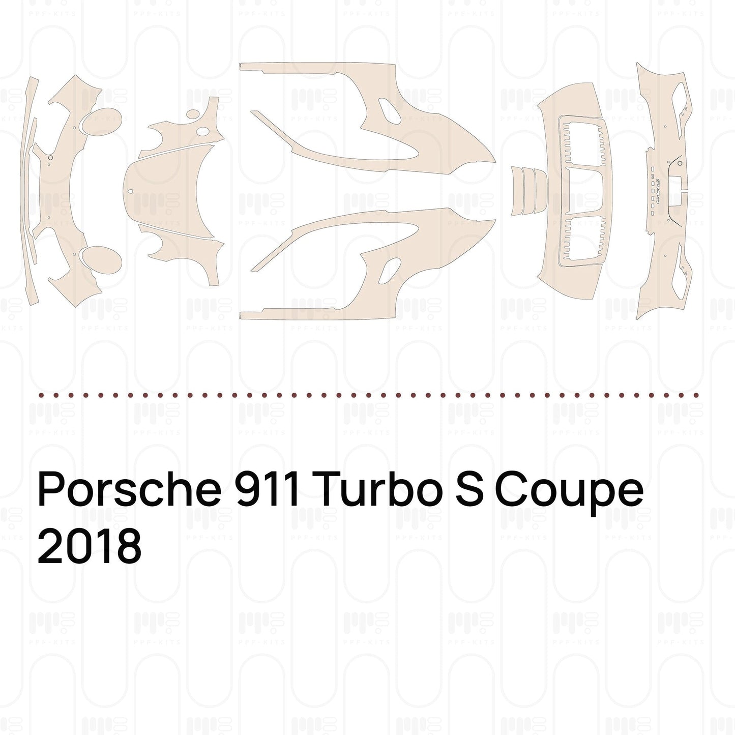 Pre-CutPPFPorsche911TurboSCoupe2018