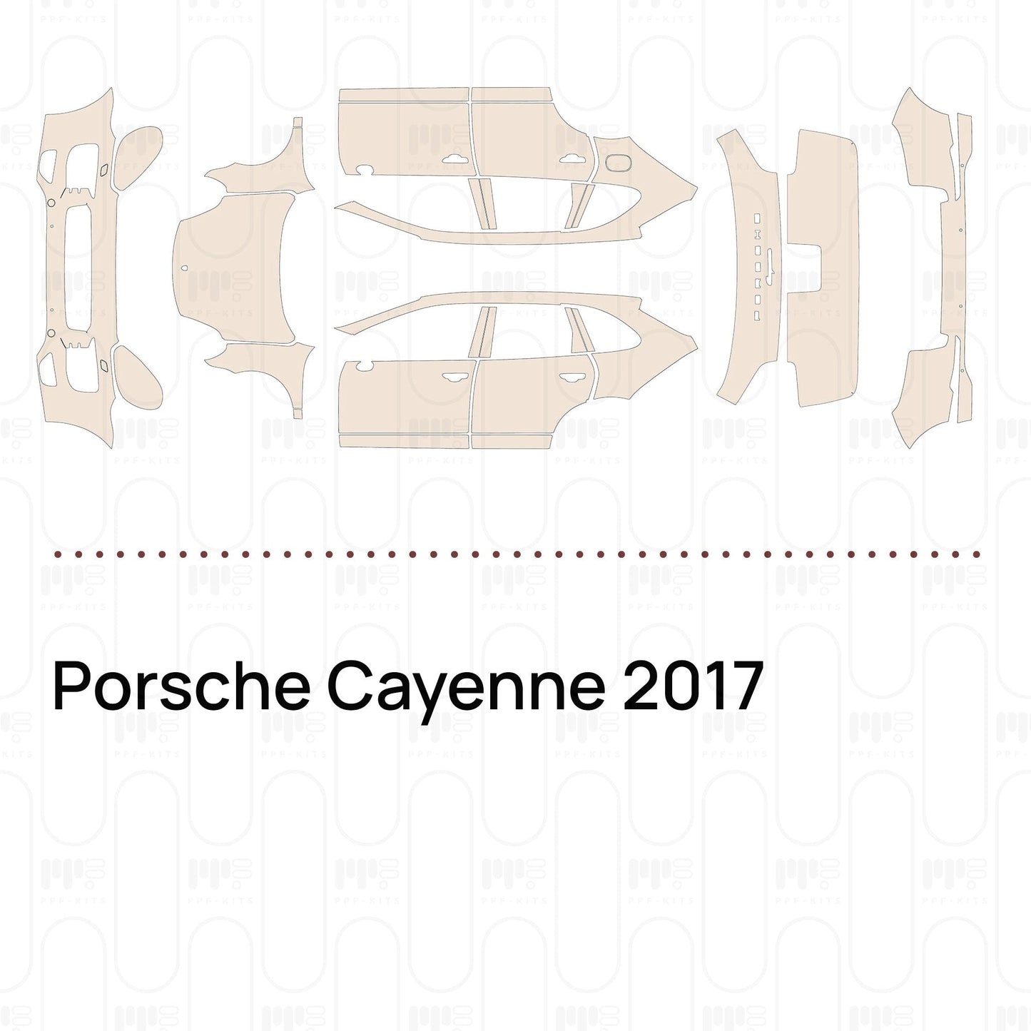 Pre-CutPPFPorscheCayenne2017