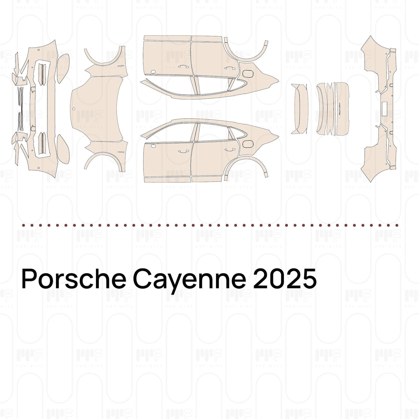 Pre-CutPPFPorscheCayenne2025