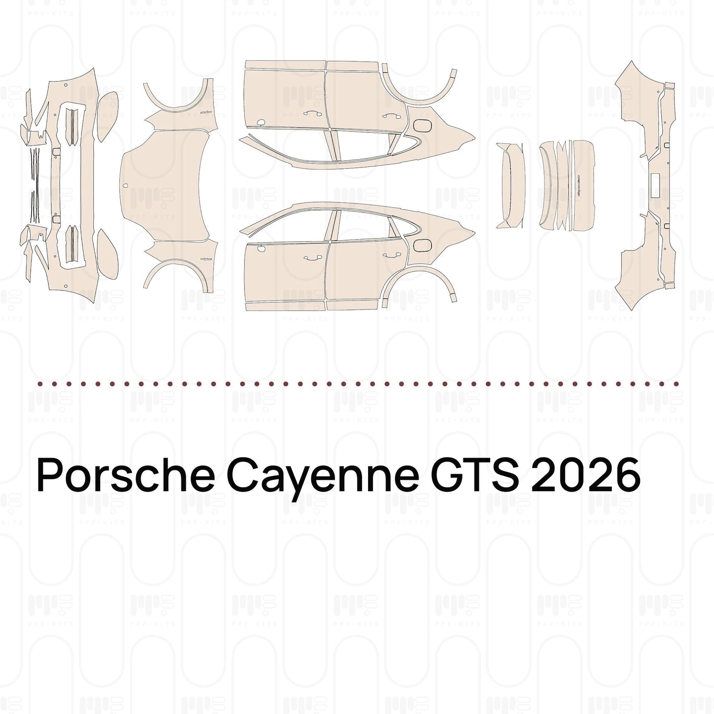 Pre-CutPPFPorscheCayenneGTS2026