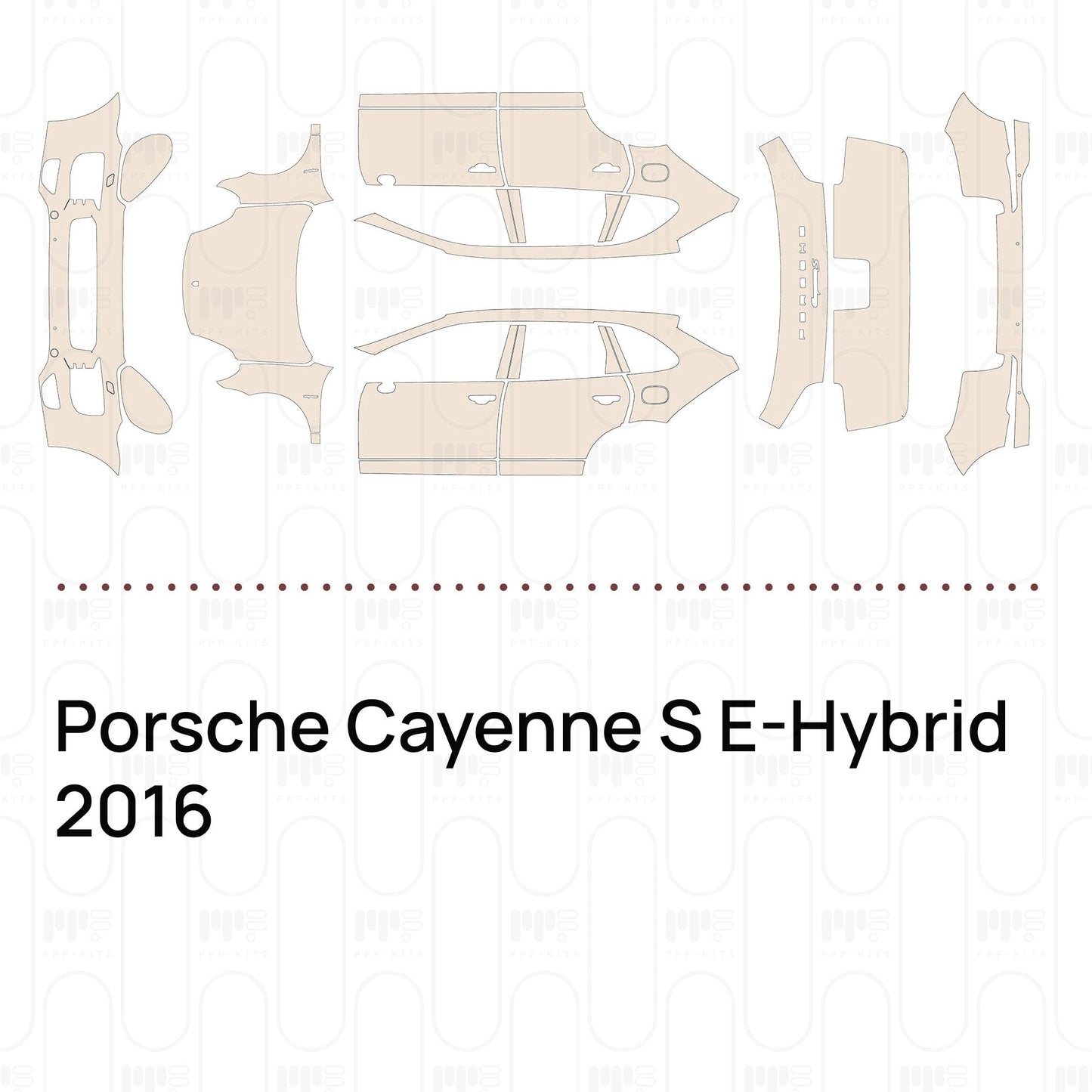 Pre-CutPPFPorscheCayenneSE-Hybrid2016