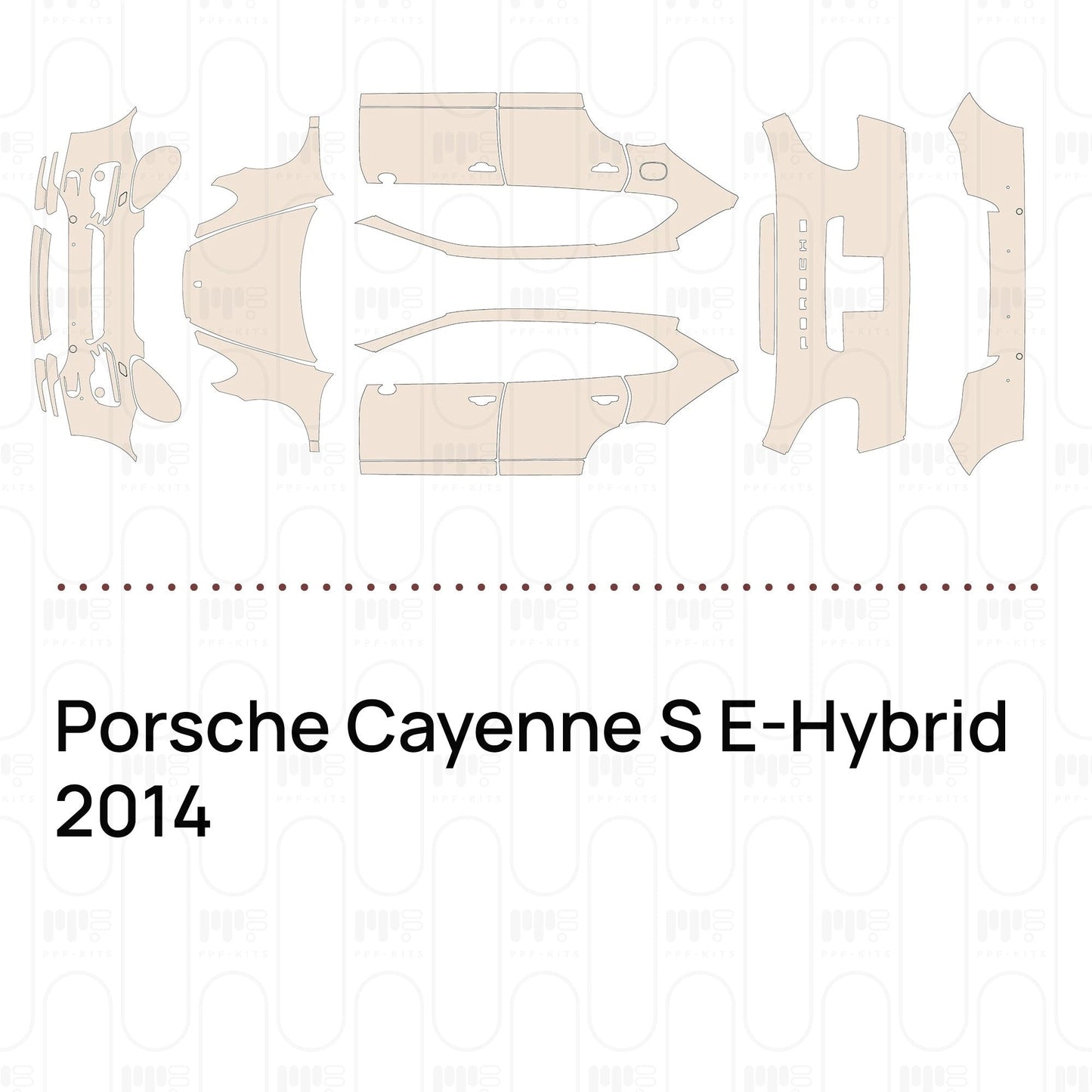 Pre-CutPPFPorscheCayenneSE-Hybrid2014