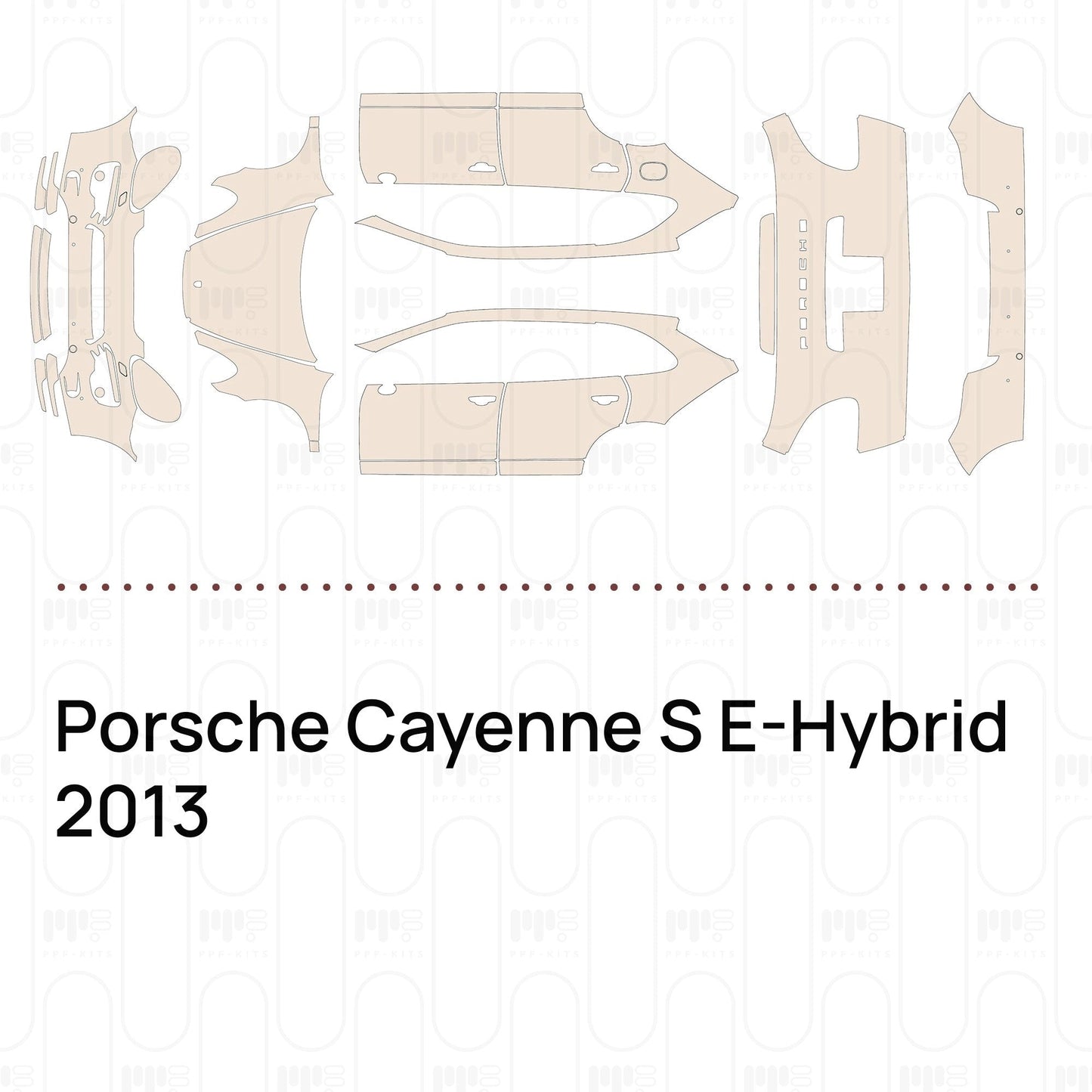 Pre-CutPPFPorscheCayenneSE-Hybrid2013