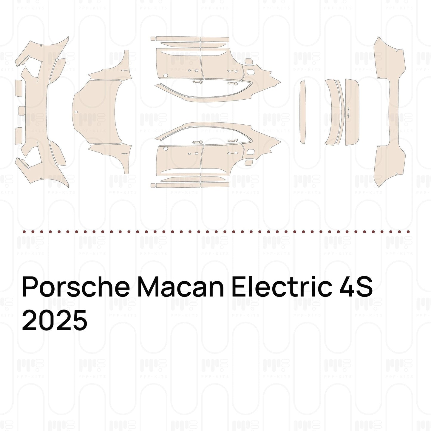 Pre-CutPPFPorscheMacanElectric4S2025