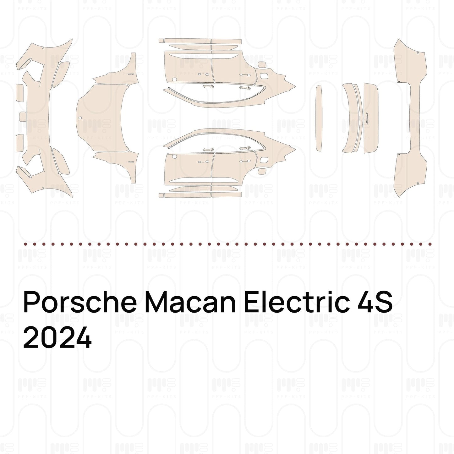 Pre-CutPPFPorscheMacanElectric4S2024