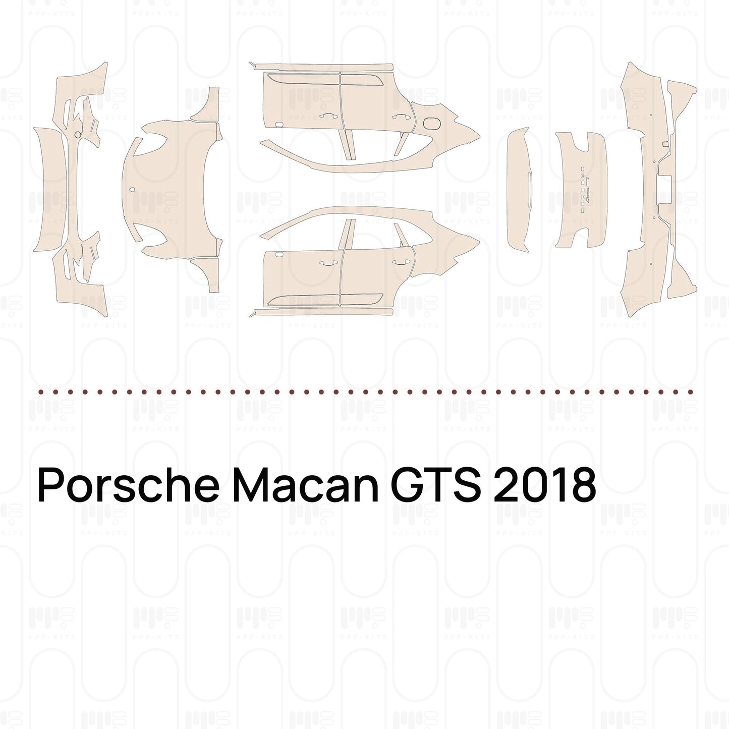 Pre-CutPPFPorscheMacanGTS2018