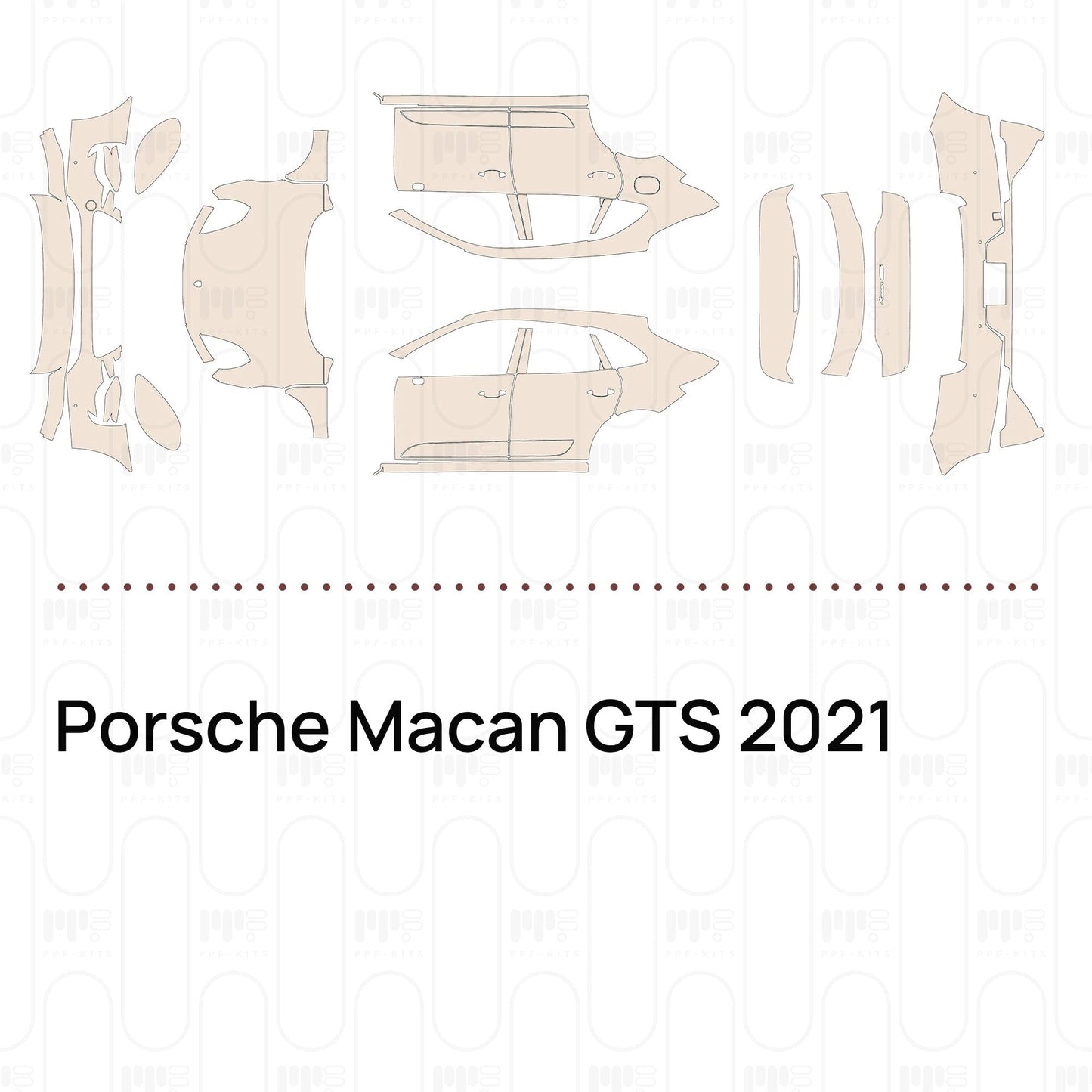 Pre-CutPPFPorscheMacanGTS2021