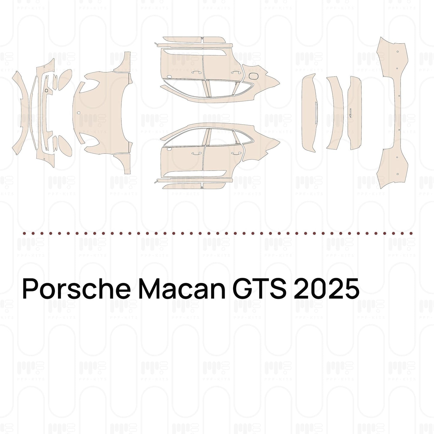 Pre-CutPPFPorscheMacanGTS2025