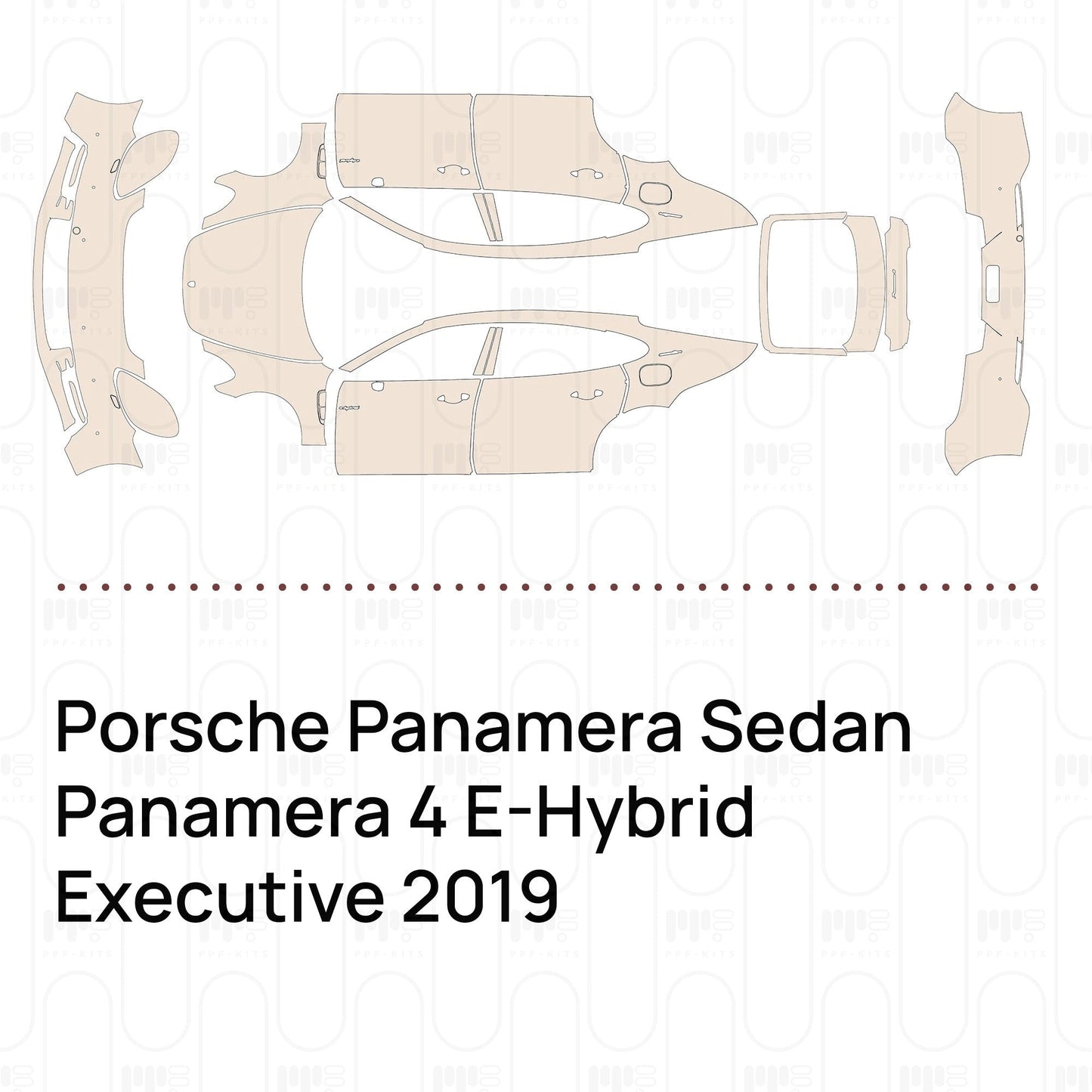 Pre-CutPPFPorschePanameraSedanPanamera4E-HybridExecutive2019